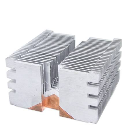 aluminum plug copper heatsink aluminum plug copper heatsink
