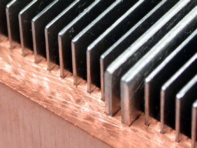 crimped fin heatsink crimped fin heatsink