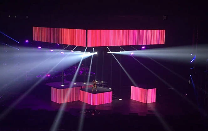 folding LED display cooling