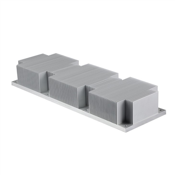 Aluminum Skiving Fin Radiator With Heat Pipes