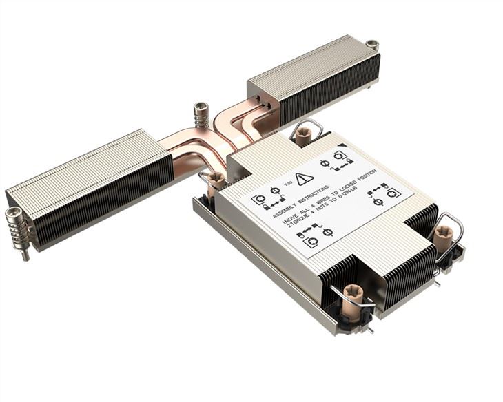 Intel LGA 4189 EVAC 1U protsessori jahutusradiaator
