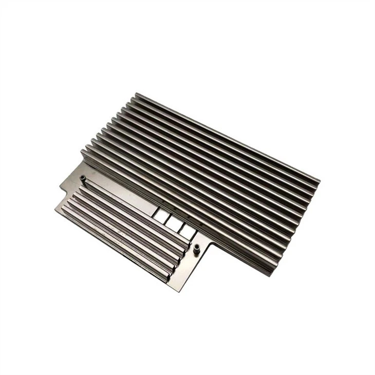 Aluminum Folded Fin Heat Sink For Electronics